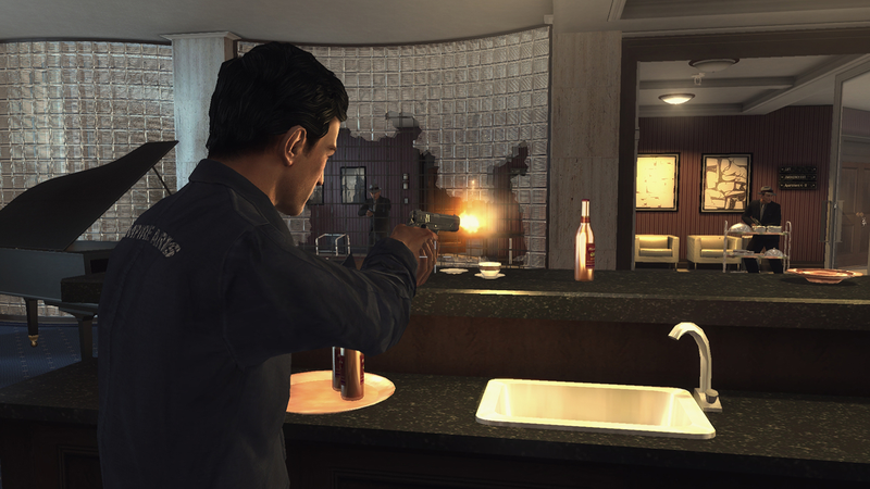 Illustration for article titled Mafia II Delivers Room Service